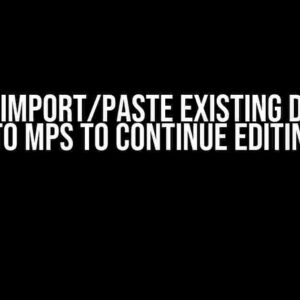 How to Import/Paste Existing DSL Code into MPS to Continue Editing?